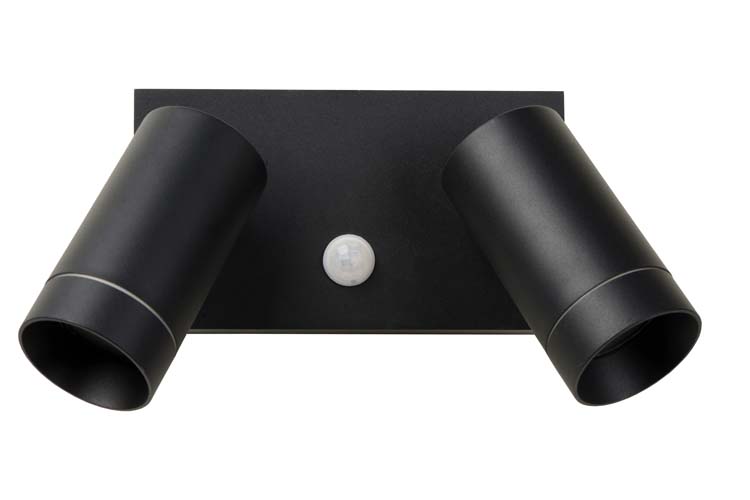 TAYLOR Spot Mural 2xGU10/50W IP44 Noir