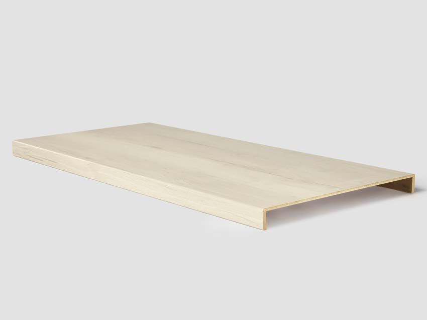 Dubbele traptrede Neto oak 130x61x5,6cm