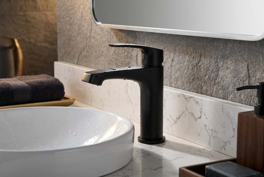 Robinet de lavabo Stijn noir