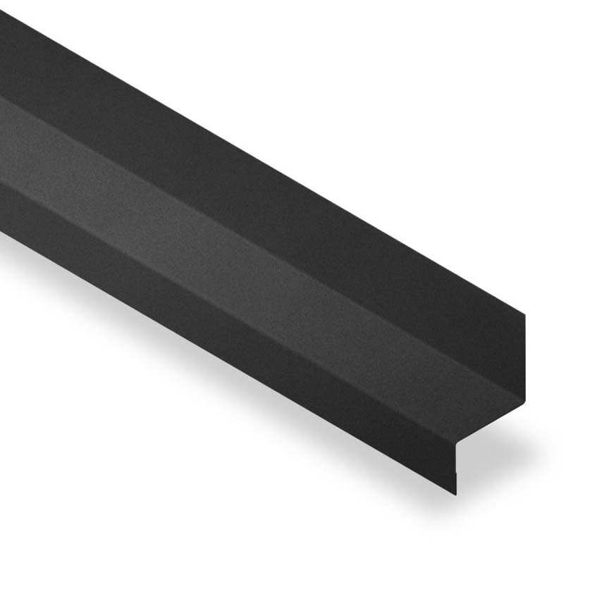 Onderprofiel voor Line up outdoor metaal grafietgrijs