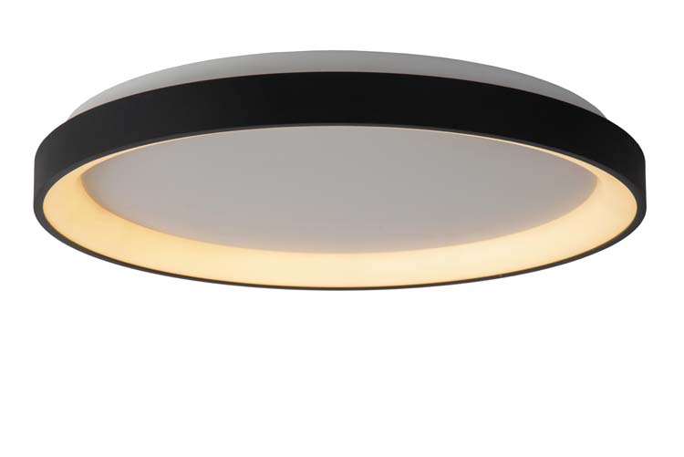 Plafonnière - Ø 48 cm - LED Dimb. - 1x38W 2700K - Zwart