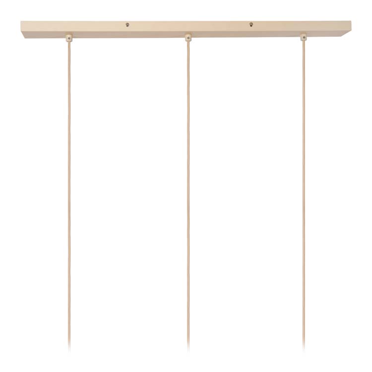 Lucide CORINA - Suspension - 3xE27 - Crème
