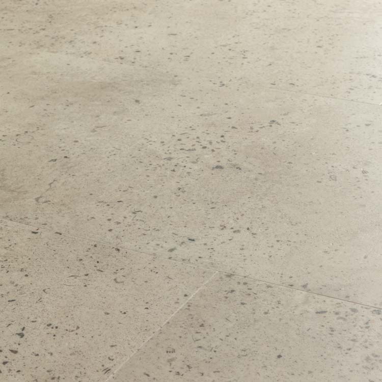 Vinyle Quick-step illume medium tiles 6mm béton huître gris clair