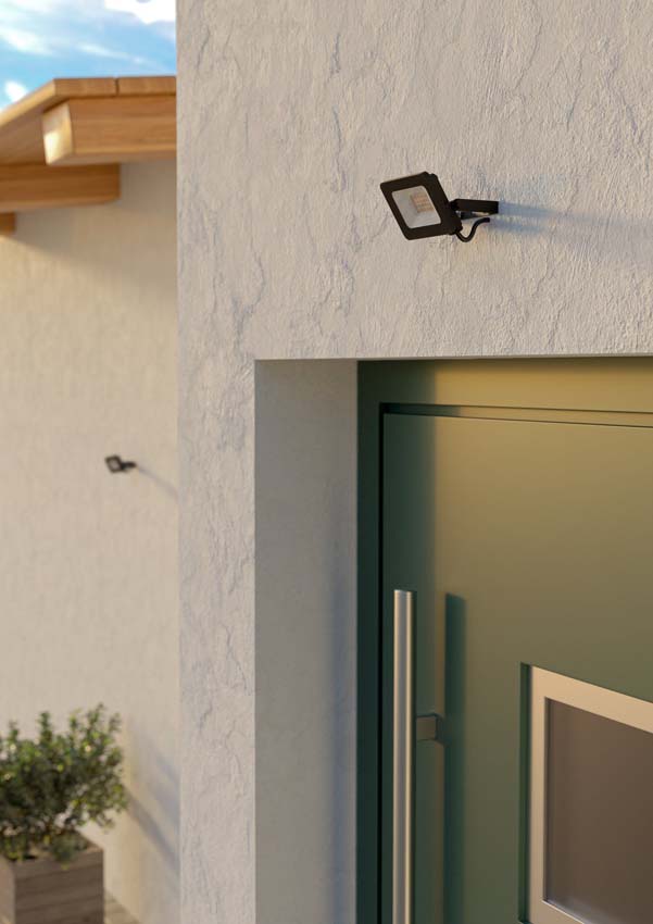 Straler LED - Zwart - 115x80x25mm - LED - 1x20W - 4000K - IP65