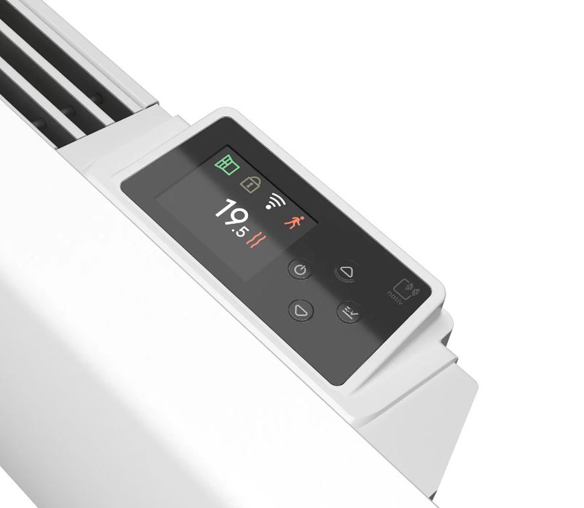 Radiateur à inertie Neo simple 72,8x53 cm blanc 2000W fonte numérique