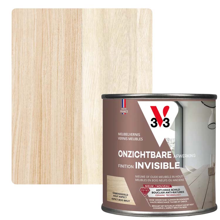 V33 onbehandeld hout effect meubel 0,25L