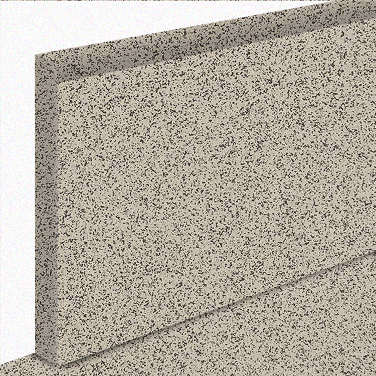 Plinthe Luke gris clair 7x30cm