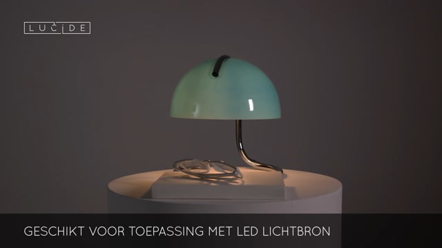 Lampe de table - Ø 23,5 cm - 1xE27 - Bleu Lampe de table - Ø 23,5 cm - 1xE27 - Bleu