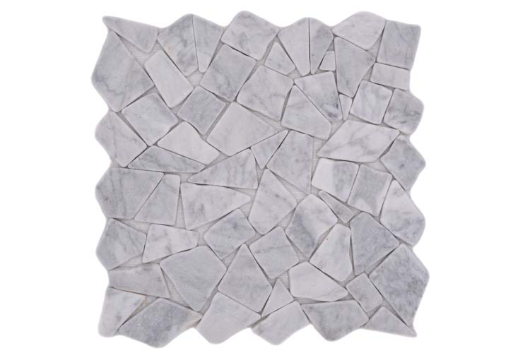 Mosaïque Flagstone Carrara mat 30,5x30,5cm