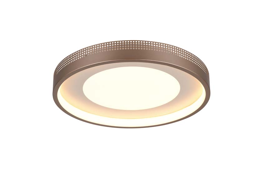 Plafonnier - Brun café - Ø40cm - Dimmable - LED - 1x36W - 3000K