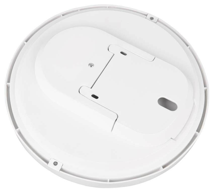 Plafonnier - Noir - Ø27cm - 1x18W - 4000K - IP44