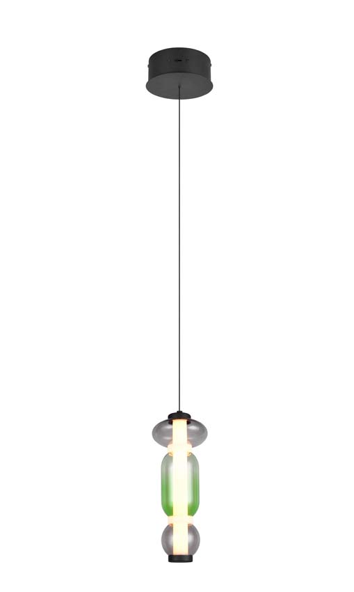 Suspension - Transparant - Ø15,5cm - Dimmable - LED - 1x8W - 2300-4000K
