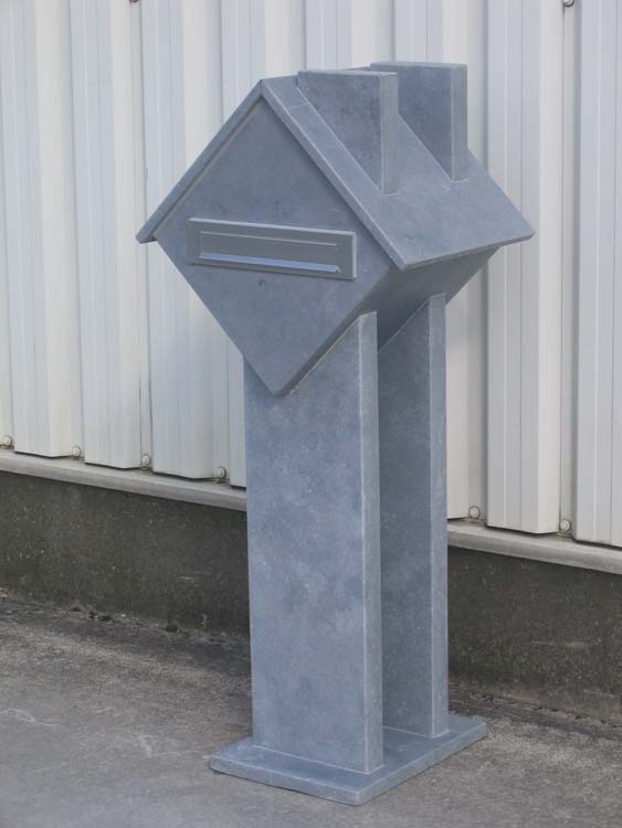 Brievenbus Chastre blauwsteen
