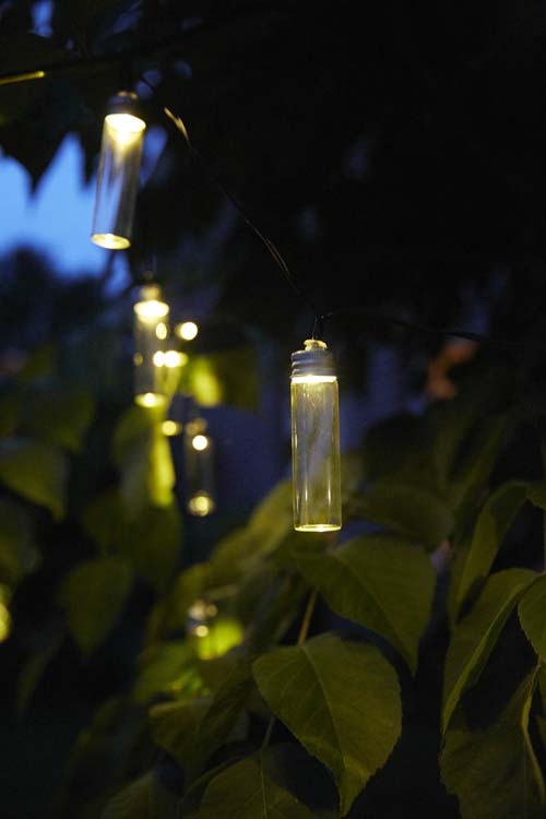 Solar cordon lumineuse Como 14 lampen Solar cordon lumineuse Como 14 lampen