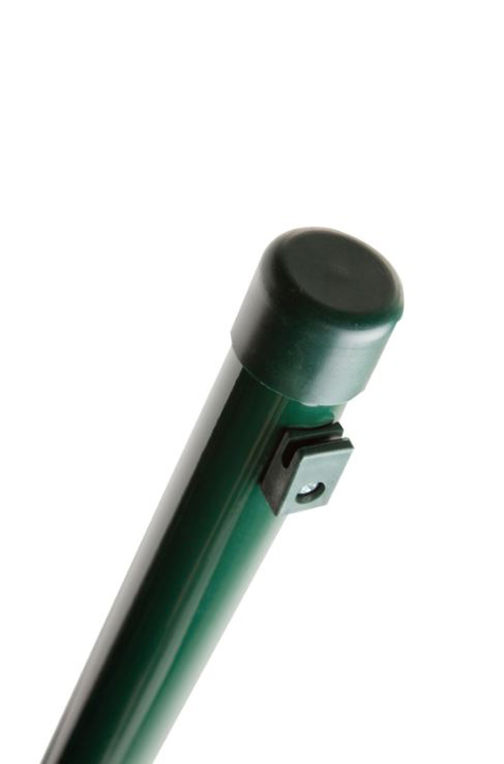 Tuinpaal Giardino groen 175x3,4cm met spandraadhouders geschikt voor tuindraad