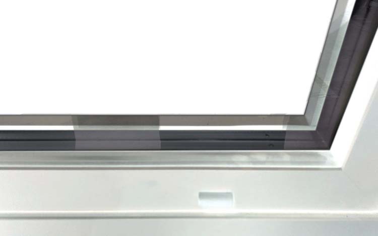 2-VL draaikiepraam ALU Luxio wit B1400xH1000mm