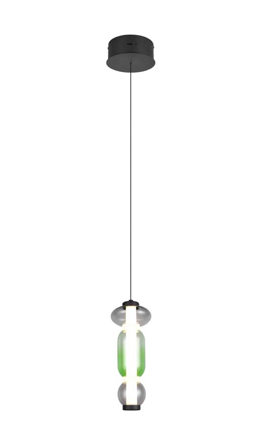 Suspension - Transparant - Ø15,5cm - Dimmable - LED - 1x8W - 2300-4000K