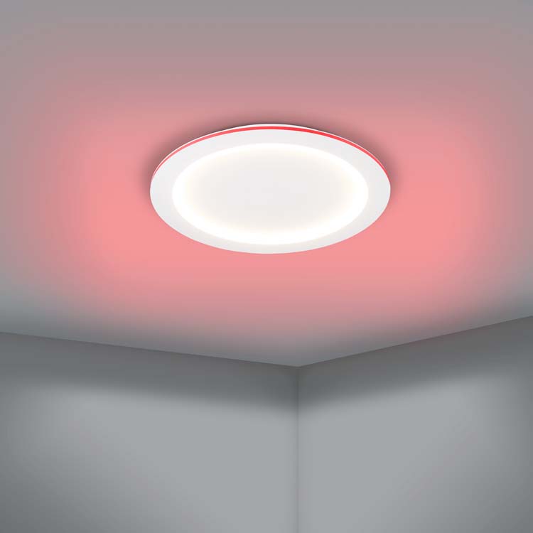 Plafonnier - blanc - Ø59,5cm - dimmable - LED - 1x35W - 2700-6500K + RGB
