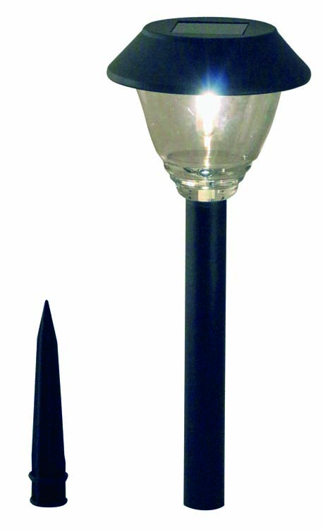 Solar lanterne avec pointe Garda anthracite 5 lumen Solar lanterne avec pointe Garda anthracite 5 lumen