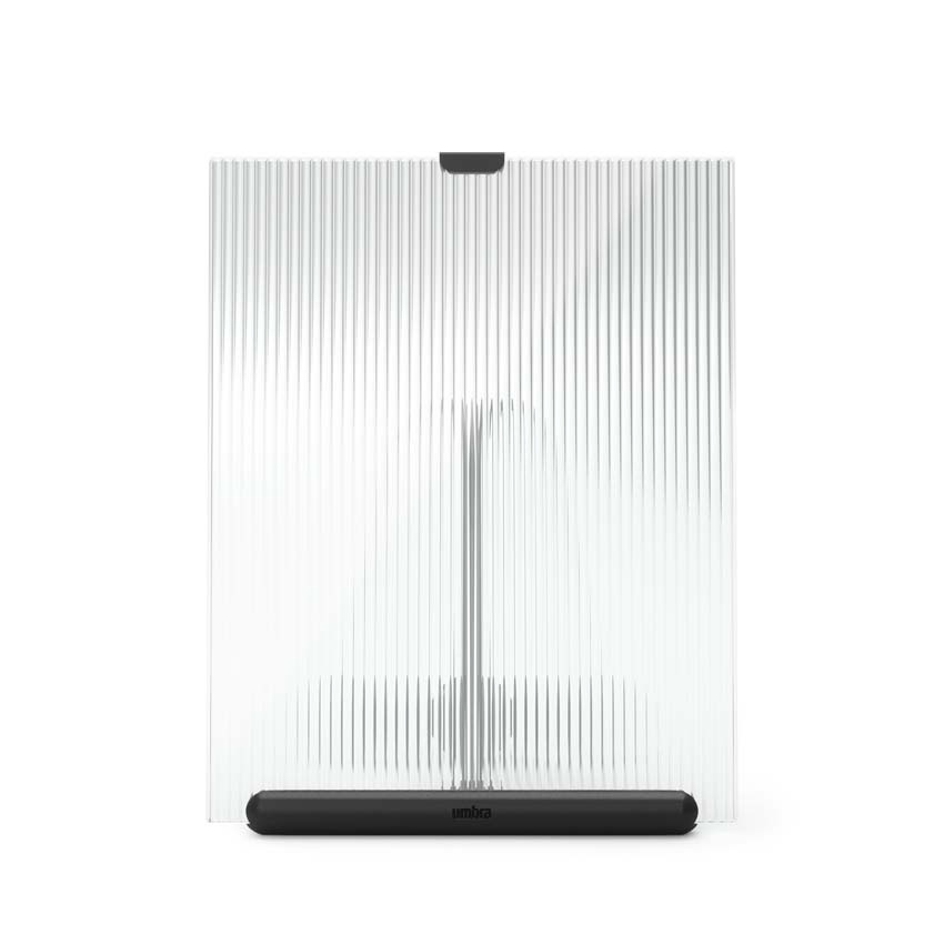 Cadre photo Umbra Flute noir 10x15/13x18cm avec verre strié