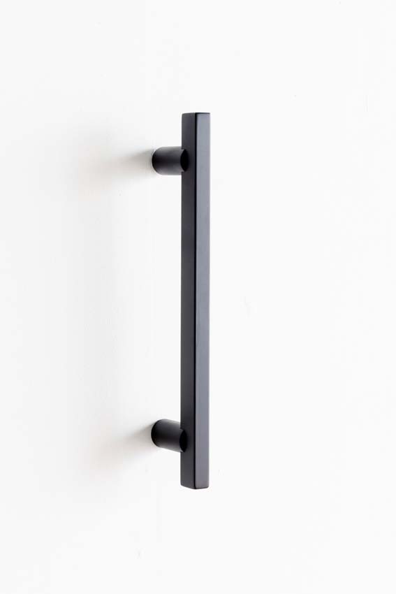 Tirant de porte extérieur FEZ inox noir mat 30x20x40