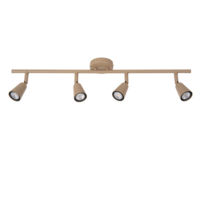 Spot de plafond - Taupe - 76x17,5x14cm - 4xGU10