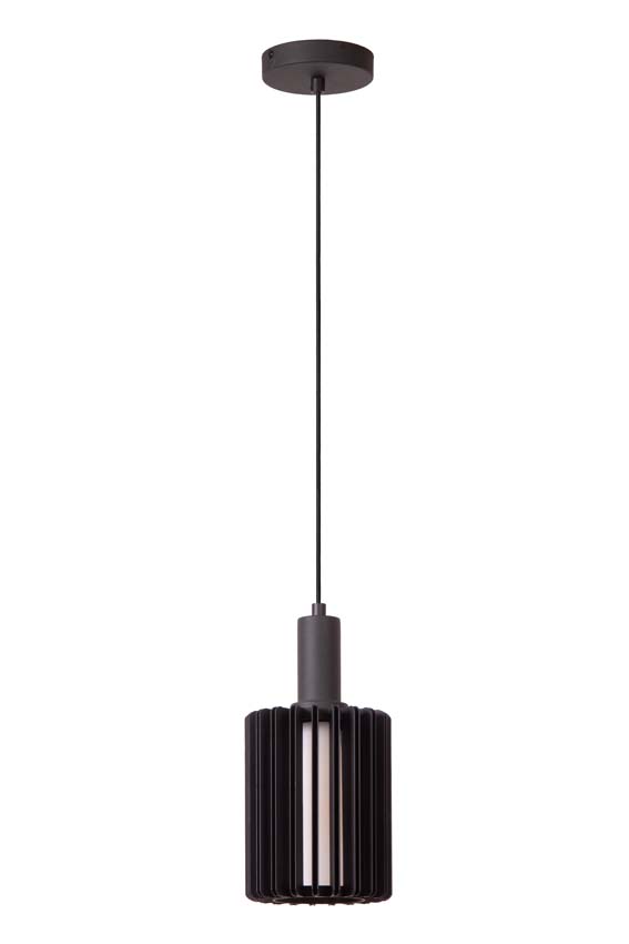LAMBRES - Suspension - Ø 15 cm - 1xE27 - Noir