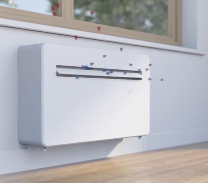 Climatiseur monobloc Qlima 12000BTU pour des salles de 60 à 110m³