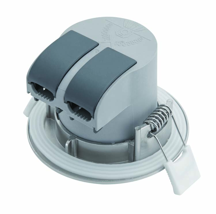 Spot encastrable 5,5W 2700K Nickel