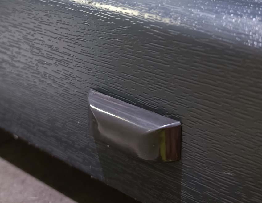 Kiepraam pvc budget Stabilotec antr/wit helder glas MW