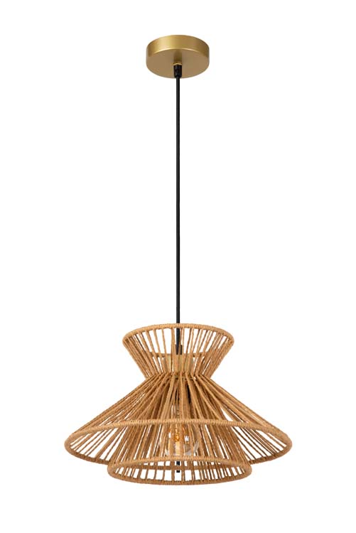 Lucide TASMAN - Suspension - 1xE27 - Naturel
