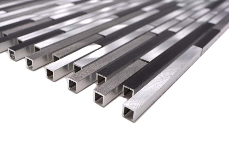 Mozaïek Mix grijs mat 29,8x31,8cm