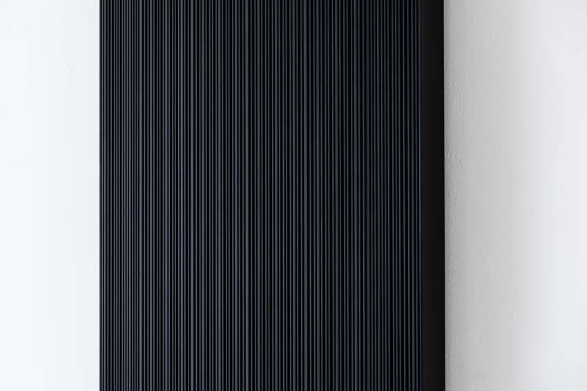 Designradiator Dice Line Up 200x68cm zwart 1935 Watt