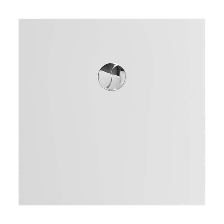 Douchebak Araz 80x80cm mat wit
