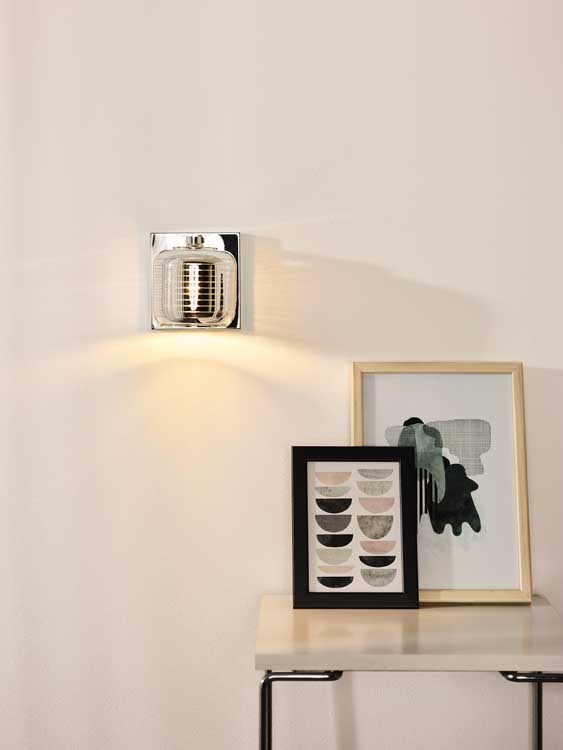 Lucide ERYN - Applique murale - G9 - Chrome
