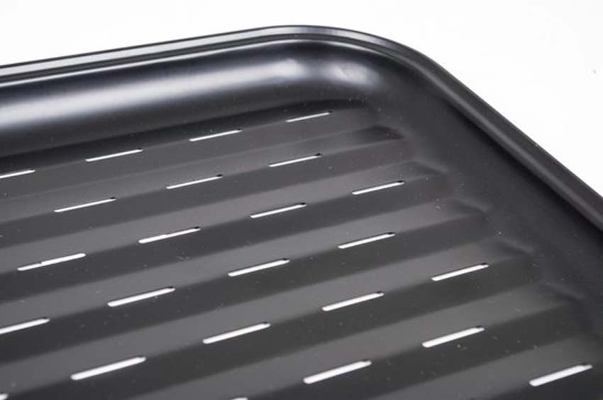 Barbecue grillplaat 34x24cm anti-kleef