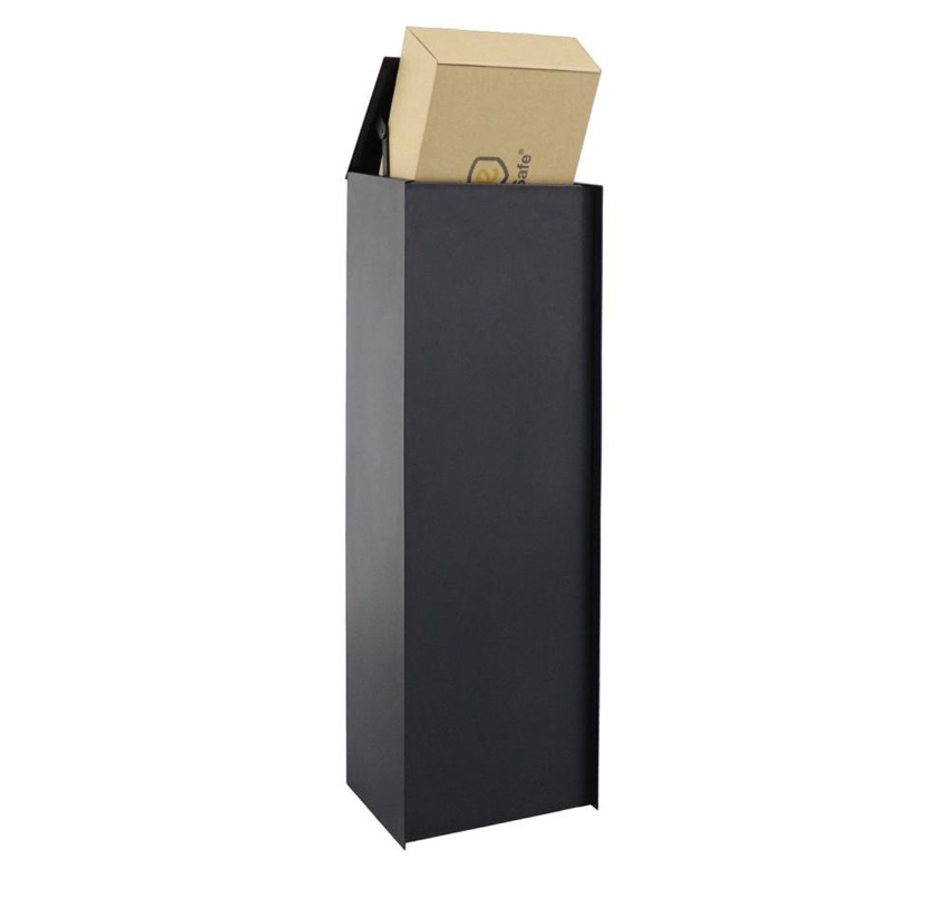 Pakketbrievenbus ONZO (eSafe) Entrada zwart 36x27x100cm