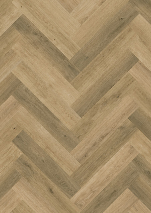 Échantillon Quick-Step stratifié chevrons Impressive Design Chêne Brûlé