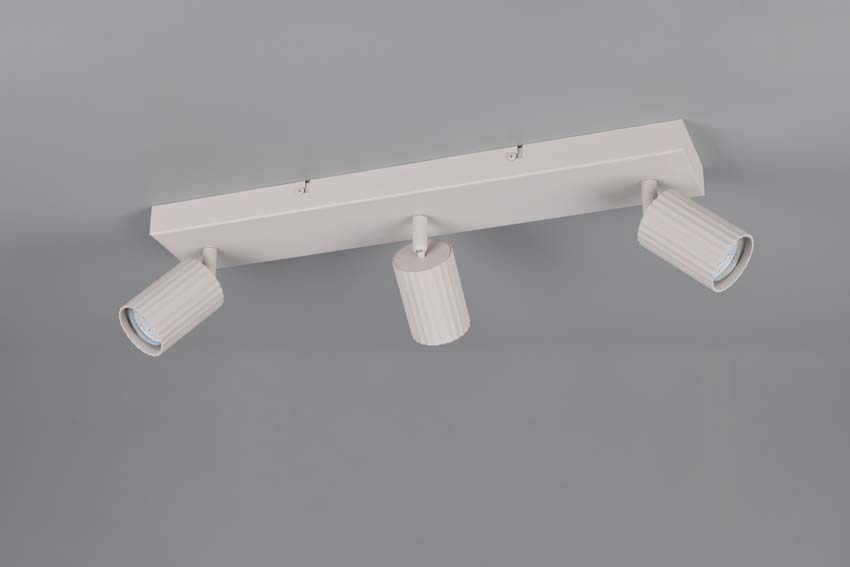 Spot en saillie - Gris - 50x9x14,5cm - Dimmable - GU10 - 3x10W