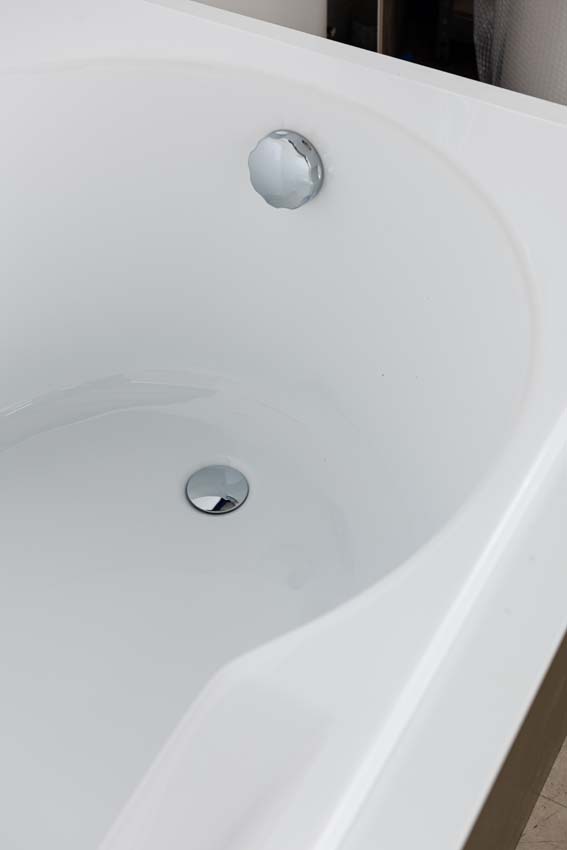 Baignoire encastrable Cora blanc brillant ergonomique 180x80cm