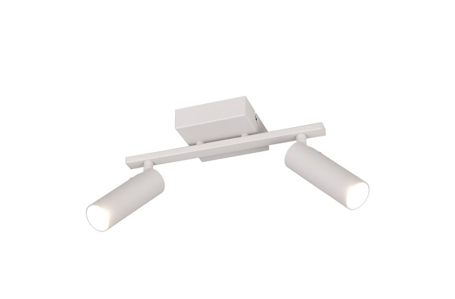 Opbouwspot - beige - 28x15x17cm - dimbaar - 2xGU10 max. 5W