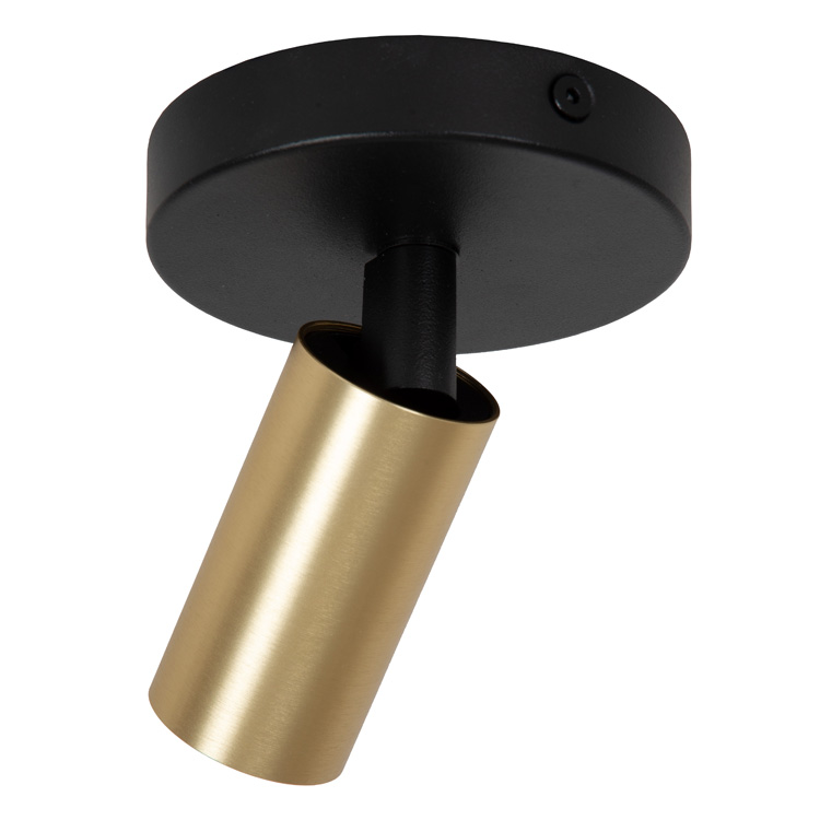 Spot plafond Zen - or mat / laiton - Ø10cm - GU10