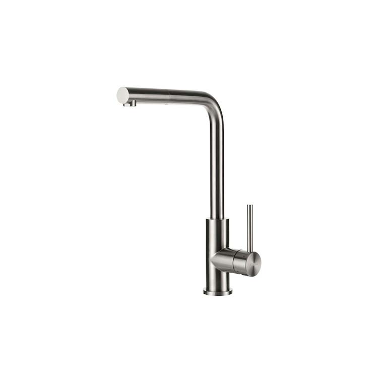 Keukenkraan Lorreine Tweed inox uittrekbare uitloop