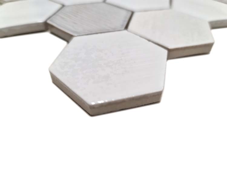 Mozaïek Hexagon glanzend 25,3x29,3cm