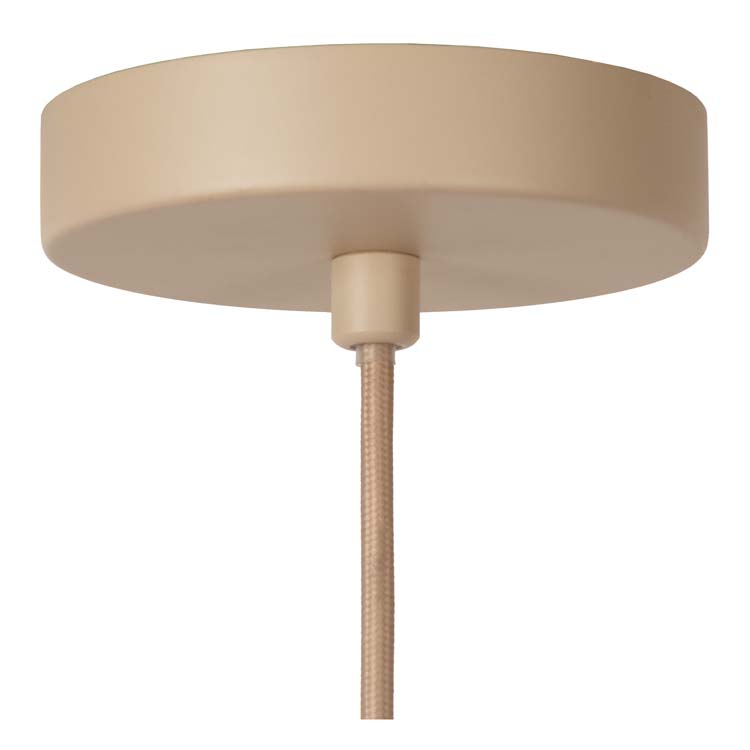 Lucide CORINA - Hanglamp - Ø 50 cm - 1xE27 - Beige