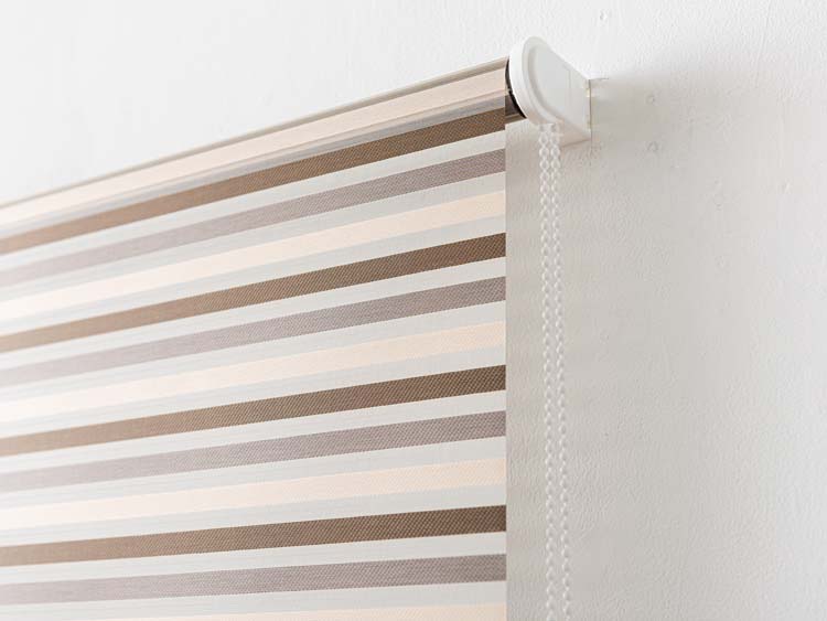 Store enrouleur transparent Cibra marron 200x250cm