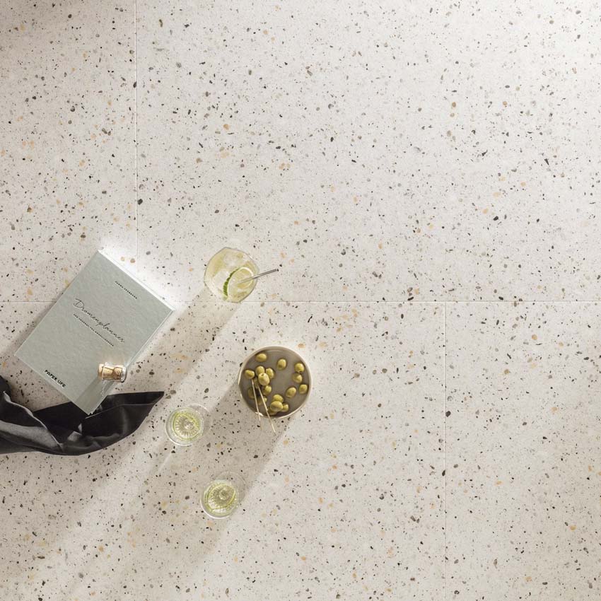 Vinyl vloer Floorify Piccolo tegel 4mm zandkleur 61x30,5cm Vinyl vloer Floorify Piccolo tegel 4mm zandkleur 61x30,5cm