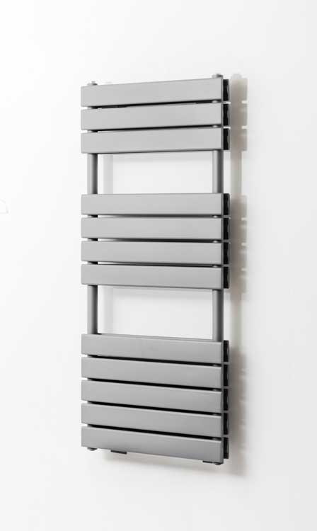 Radiateur sèche-serviette Xerxes double gris 120 x 50 cm 1224 Watt