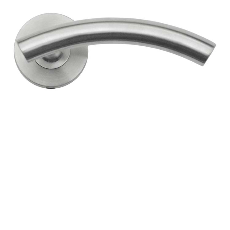 Deurkruk pro bari 19mm inox plus zonder rozet