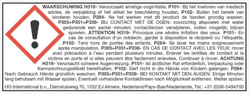 HG détachant graisses - 500 ml